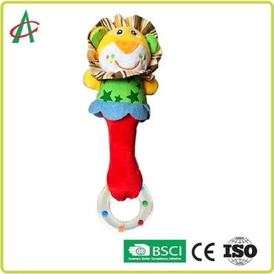 पीपी कपास शेखर बेबी आलीशान खड़खड़ LDPE Teether सुरक्षित शीतल कपड़ा